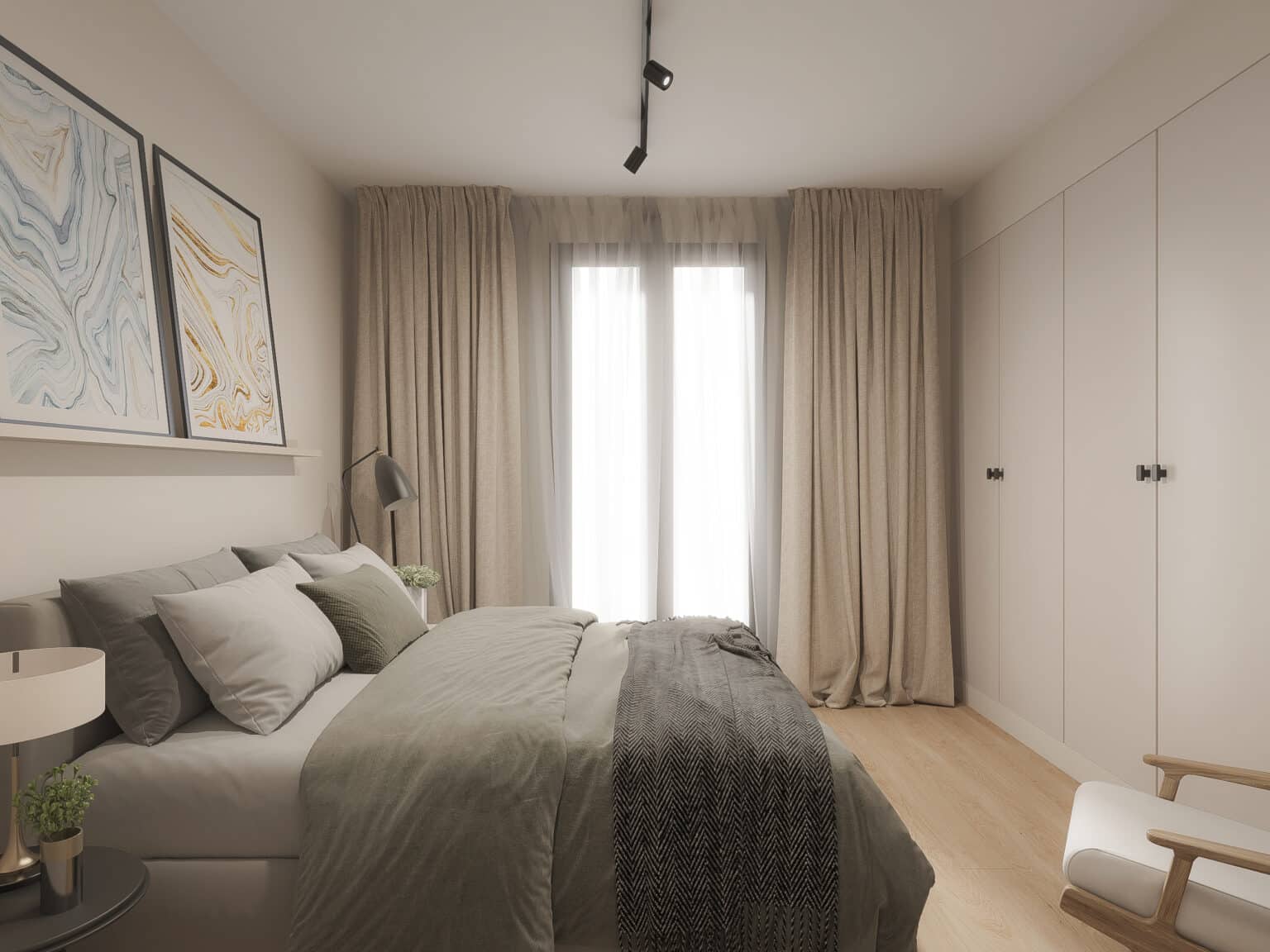 dormitorio en Calle Francisco Iglesias